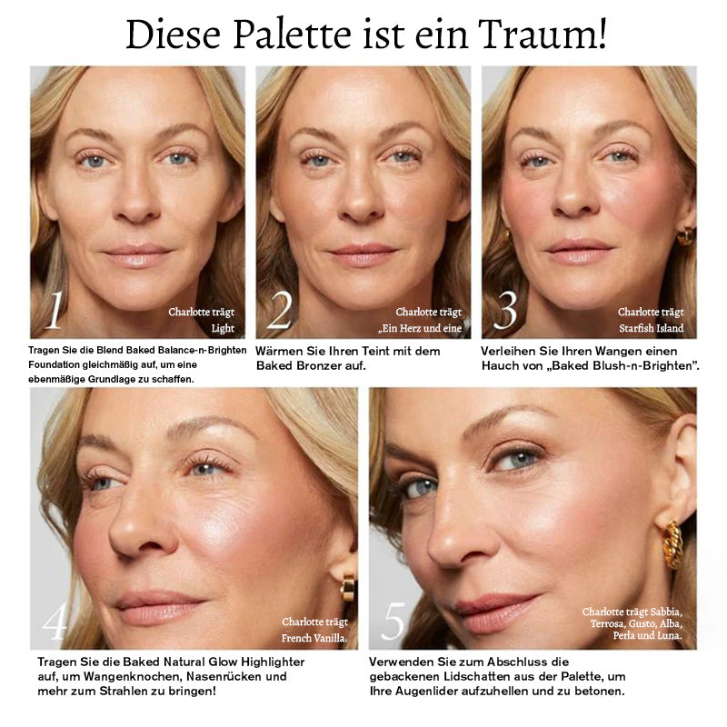 Baked Starter Kit - Tuscan Dreams includes Baked Multicolor Eyeshadow Palette